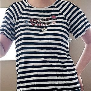 Monteau Cold Shoulder Tee